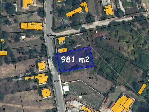 Участок 981 кв.м.