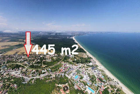 Участок под застройку площадью 445 кв.м. в Кранево, 1 км от пляжей