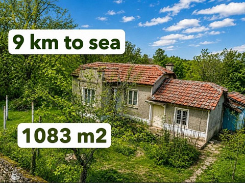 2 спальный дом, участок 1083 м², окраина населенного пункта, 9 км до моря, пляж