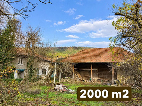 Maison authentique de 270 m², terrain de 2000 m², à 10 km de la ville de Veliko Tarnovo