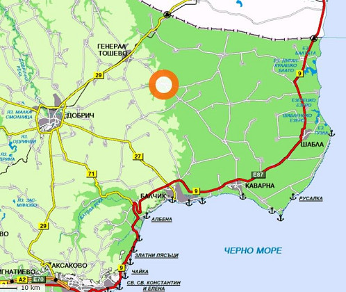 Дом 80 кв.м. под ремонт, участок 1800 кв.м., до моря 30 км.