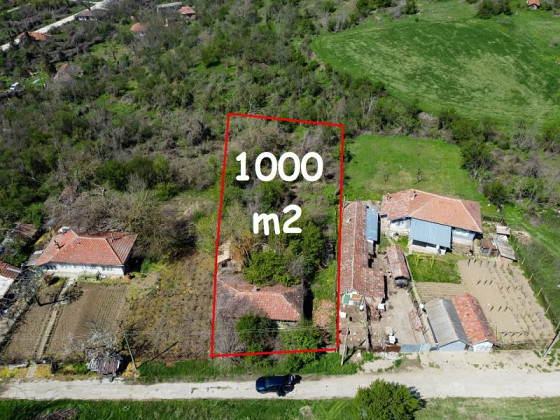 Maison ancienne de 2 chambres, dépendances, terrain de 1000 m², à pied du Danube
