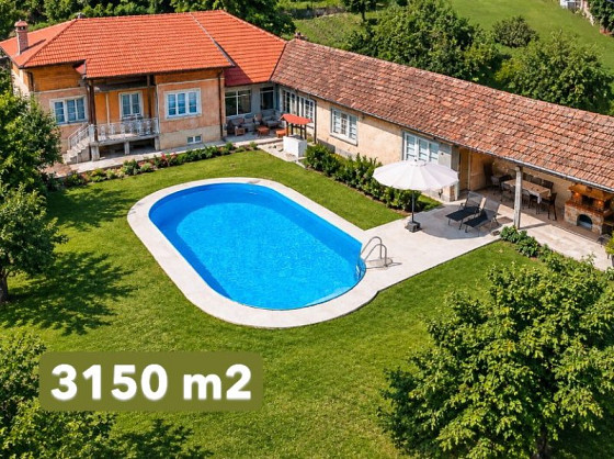 Maison de 140 m², terrain de 3150 m², piscine, à 1 km de la ville de Polski Trambesh