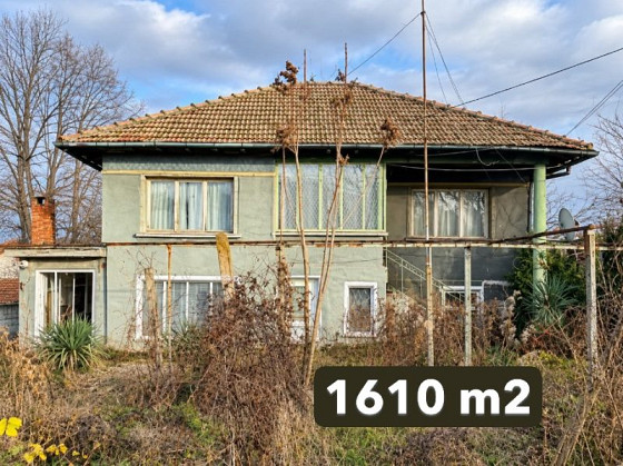 Дом 90 кв.м, участок 1610 кв.м, 3 км до города Польски Трамбеш.