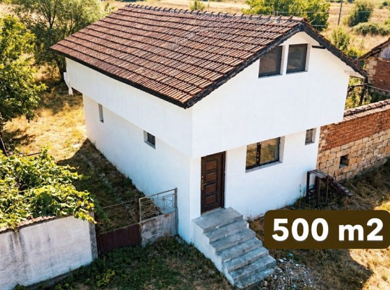 Новый дом площадью 70 кв.м, участок 500 кв.м, престижный поселок, 3 км до города Разград.