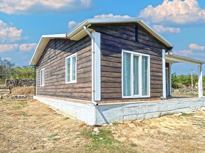 70 кв.м. 2-комнатный новый меблированный дом, 65 кв.м. старый каменный дом под реконструкцию, 912 кв.м. земли, привилегированная деревня, 2,5 км до моря — фото 3