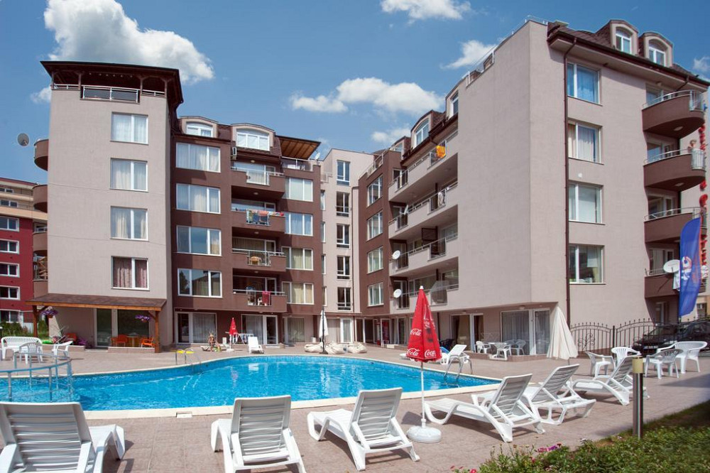 Appartement meublé de 44 m² avec 1 chambre, à Sunny Beach, à 300 m de la plage. — photo 1