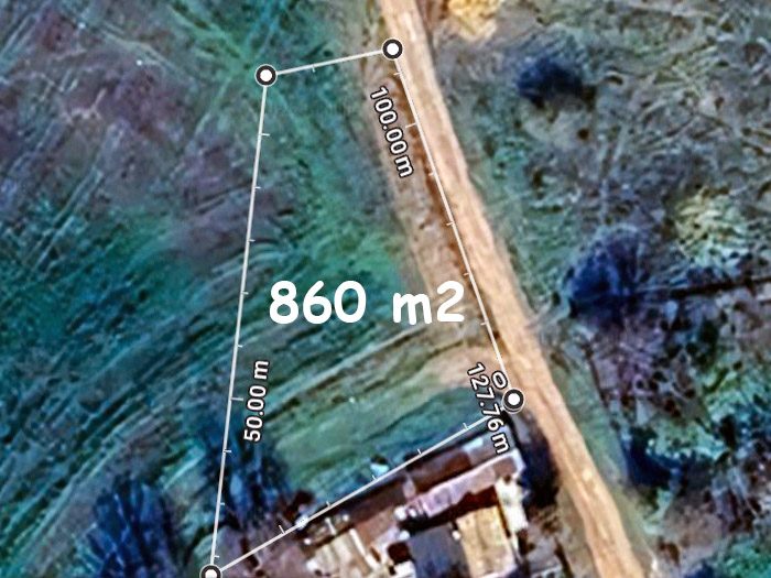 Земельный участок под застройку площадью 860 кв.м, водоснабжение и электричество на границе, 7 км до города Добрич, 47 км до моря. — фото 2
