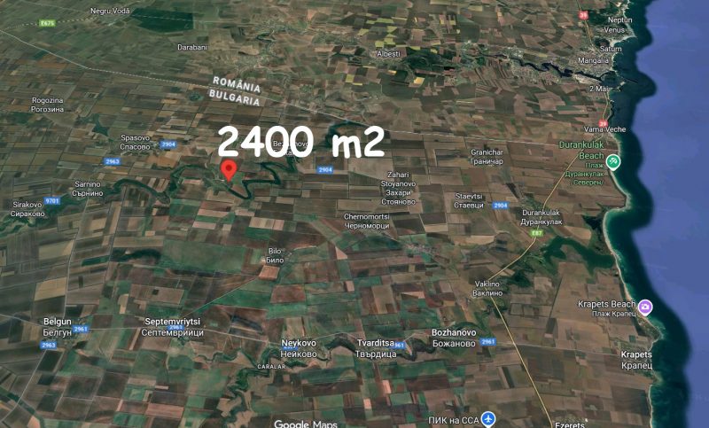 2400 sqm building plot, old house, 20 km to sea — photo 1