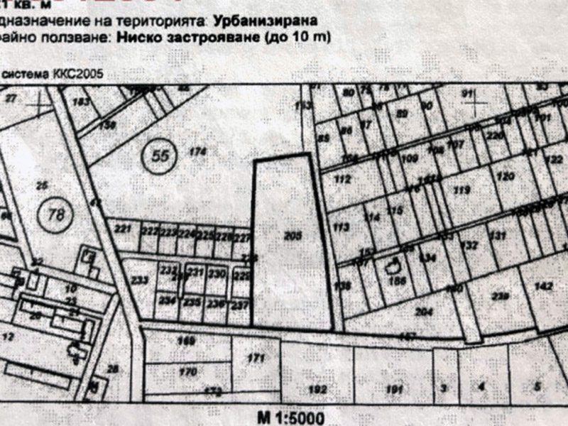 Земельный участок под застройку площадью 14821 кв.м, водоснабжение и электричество на границе, востребованный поселок, 4 км до моря. — фото 2