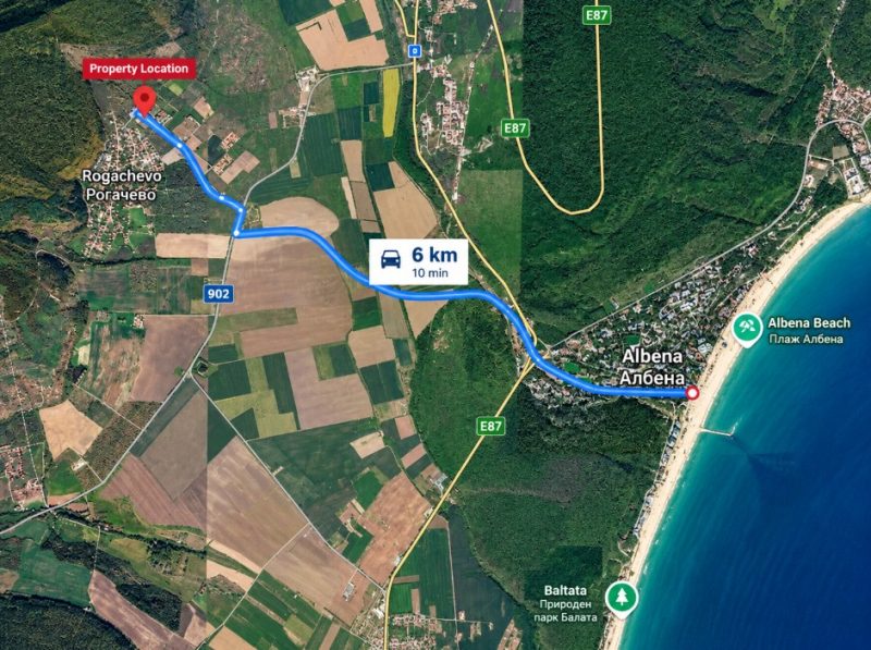 Appartement meublé de 62 m² avec 1 chambre, dans la résidence Harmony Hills, à 6 km des plages, de la mer et de la station balnéaire d'Albena. — photo 3